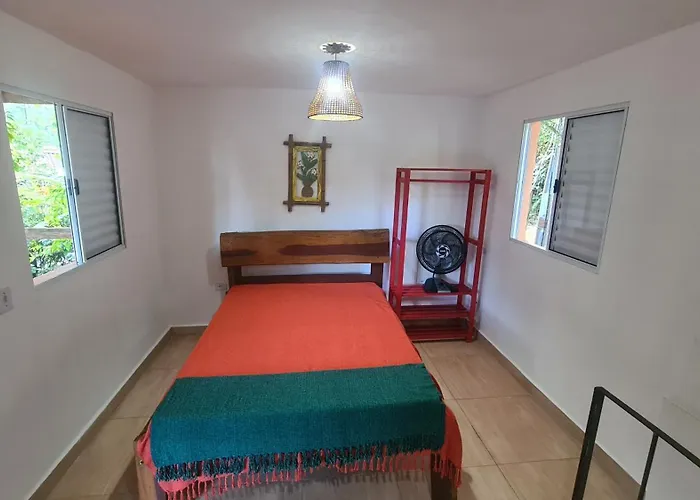 Casa Na Praia Do Felix Na Cidade De Ubatuba